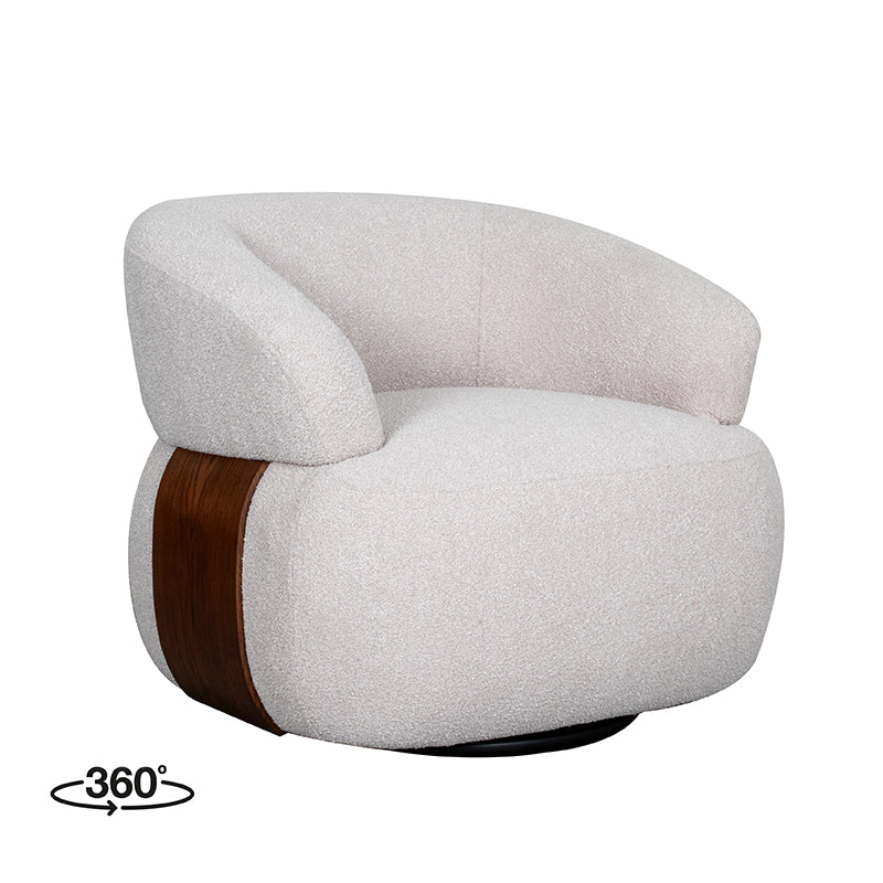 Draaifauteuil Valenza | 83x79x73 cm
