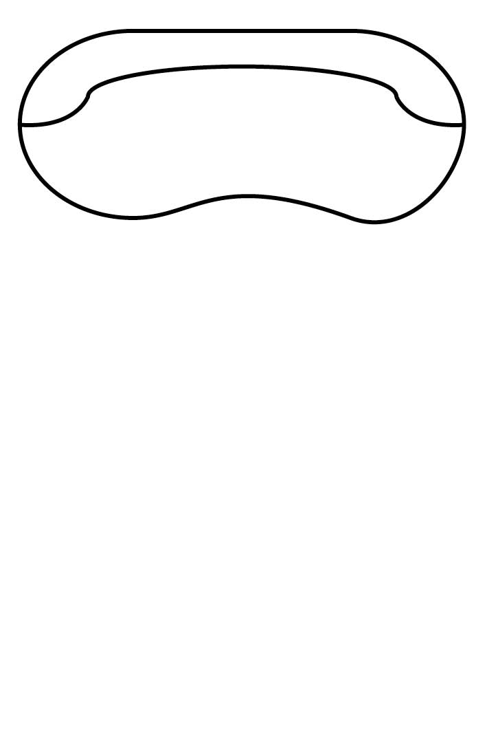 Bank Novo | 2,5 Zits 203x121x80 cm