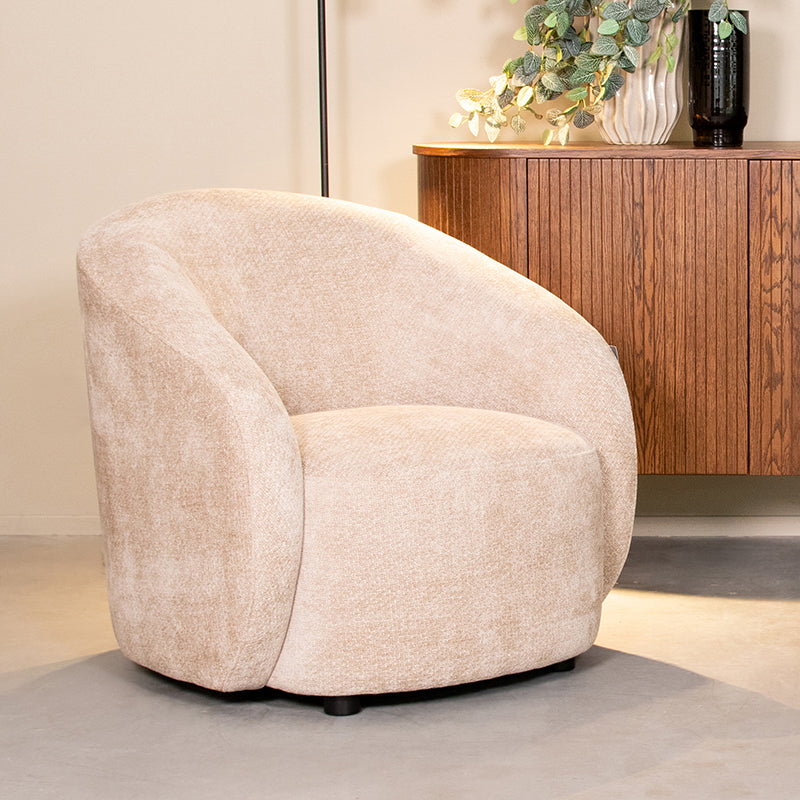 Fauteuil Alby | Beige | 82x88x81 cm