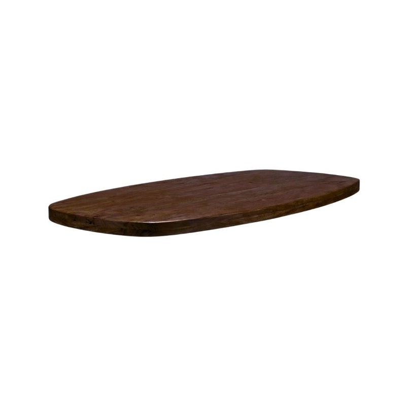 Tafelblad Deens | Ovaal Straight Edge 160x100 cm