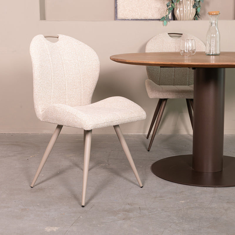 Eetkamerstoel Silly | Crème | 51x62x88 cm