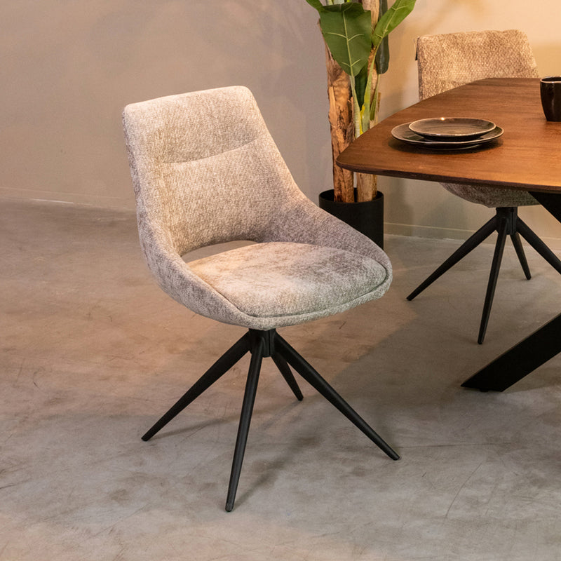 Eetkamerstoel Marlow | Beige | 48x63x86 cm