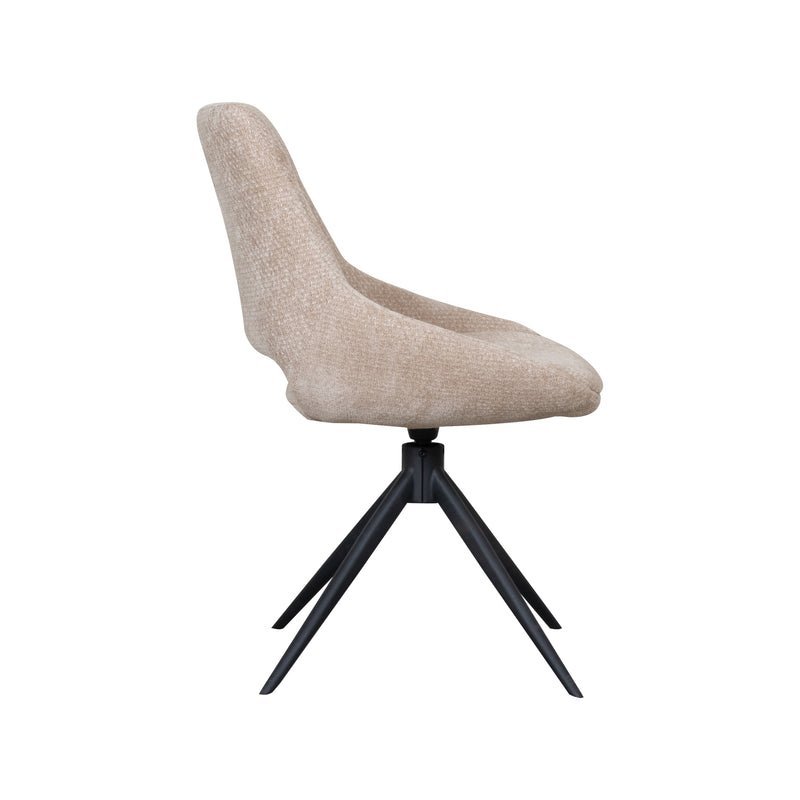 Eetkamerstoel Marlow | Beige | 48x63x86 cm