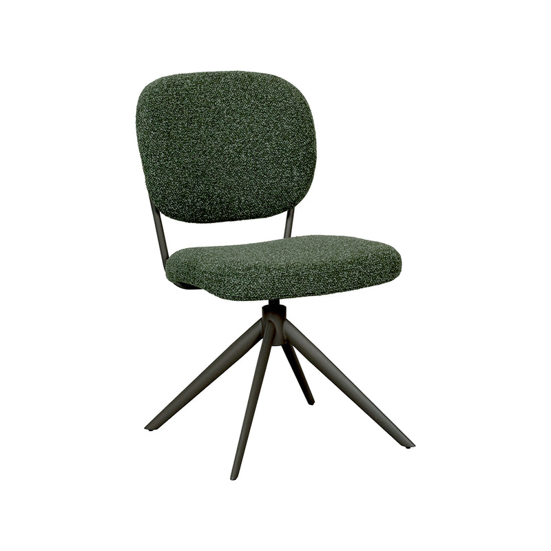 Eetkamerstoel Geneva | Groen | 49x63x90 cm