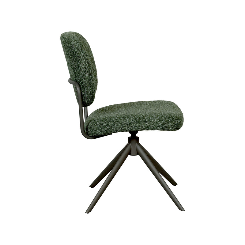 Eetkamerstoel Geneva | Groen | 49x63x90 cm