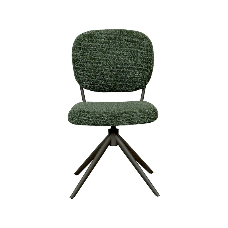 Eetkamerstoel Geneva | Groen | 49x63x90 cm