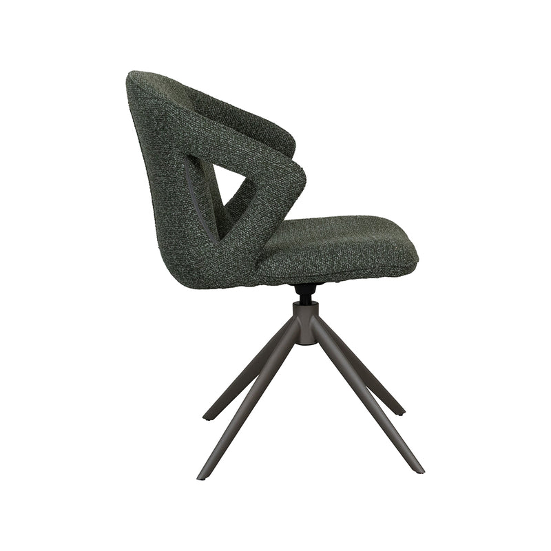 Eetkamerstoel Zurich | Groen | 64x56x86 cm