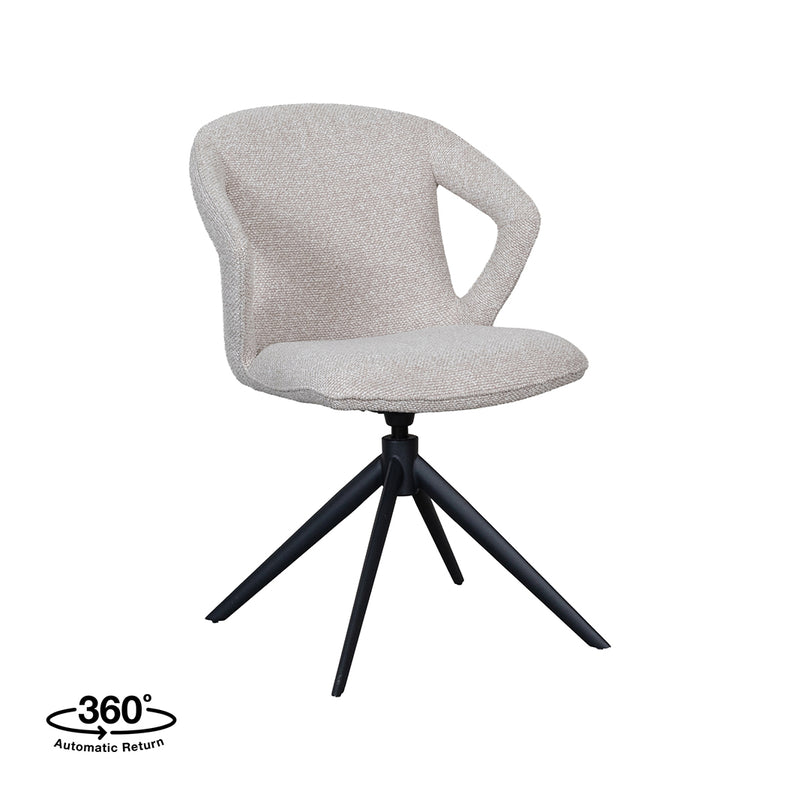Eetkamerstoel Zurich | Beige | 64x56x86 cm