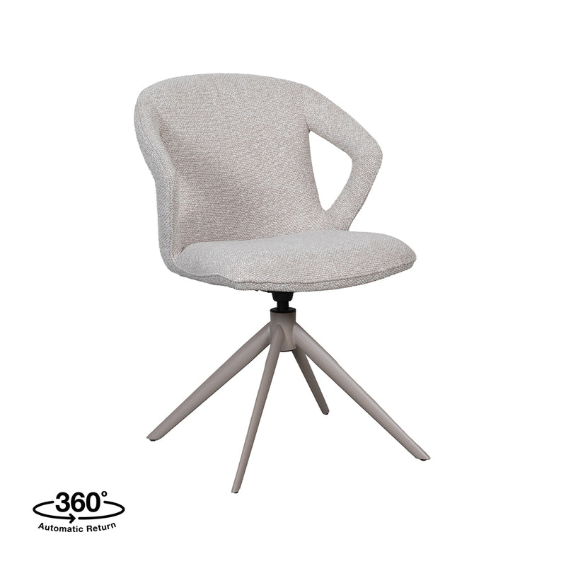 Eetkamerstoel Zurich | Beige | 64x56x86 cm