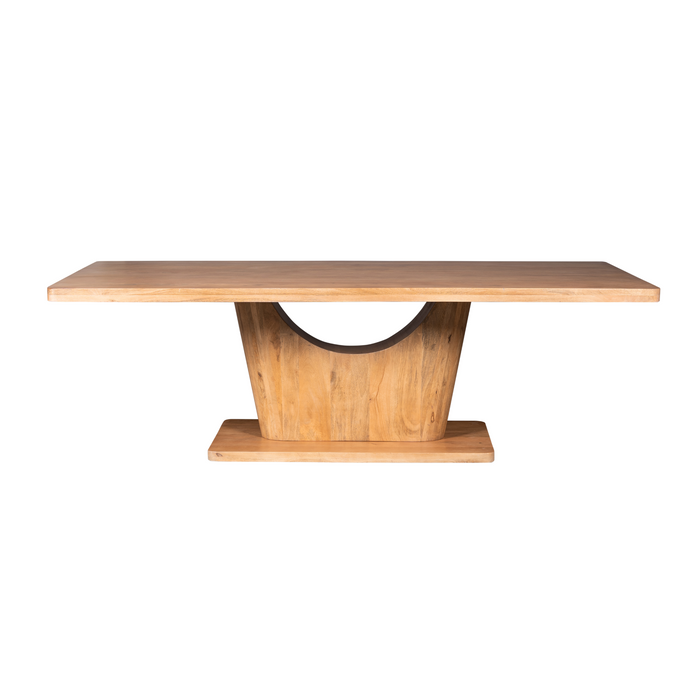 Eettafel Voco Naturel | Mangohout | Deens Ovaal | 240cm