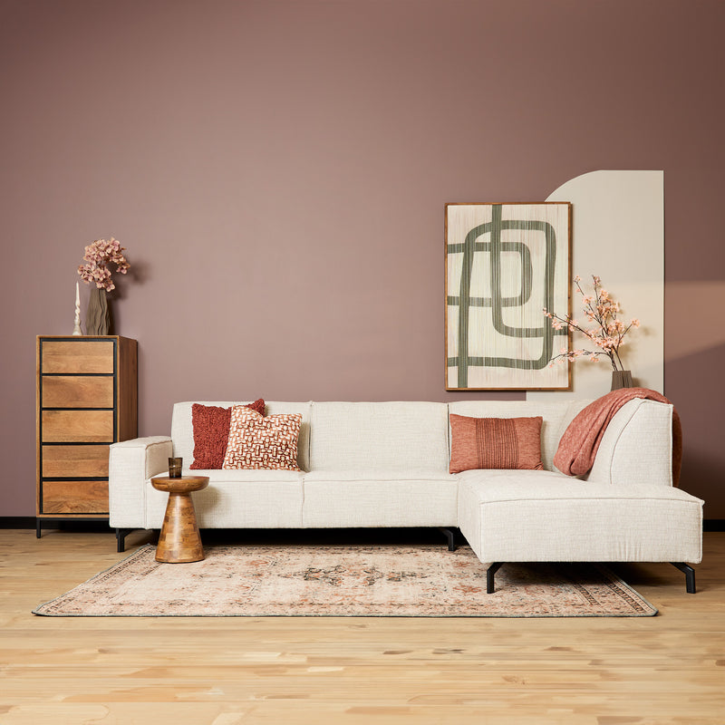 Hoekbank Floris | Rechts | Beige Baltimore