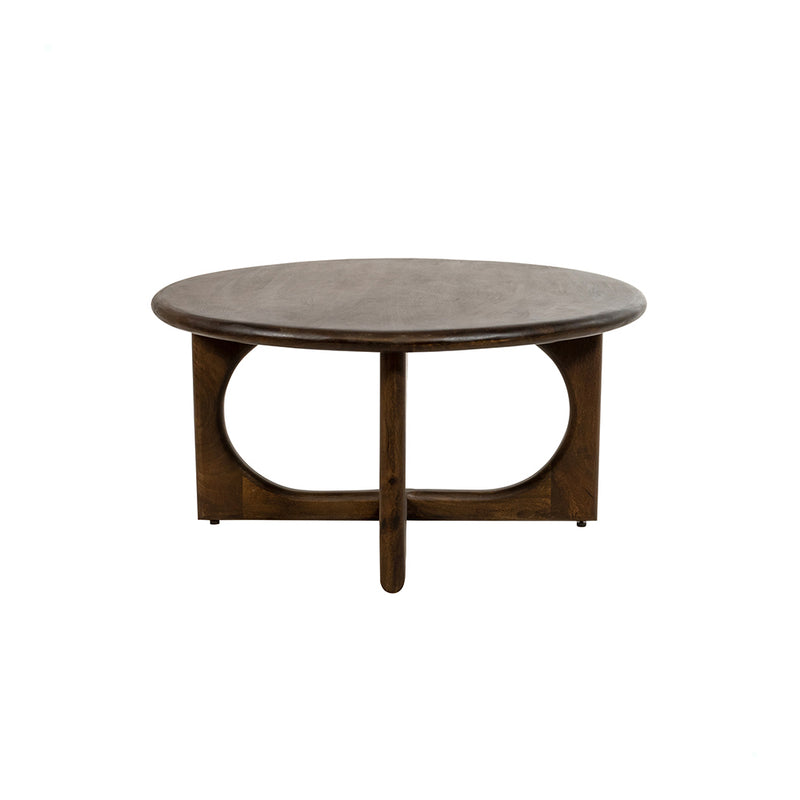 Salontafel Zodiac | Ø80, H40, Mango Walnut