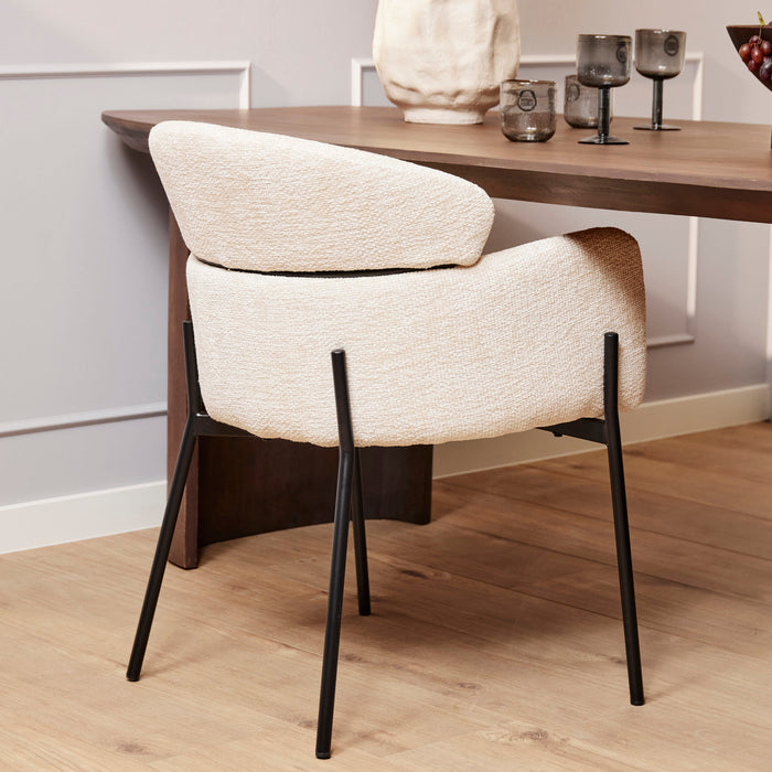 (Prijs per 2) Eetkamerstoel Otis | White