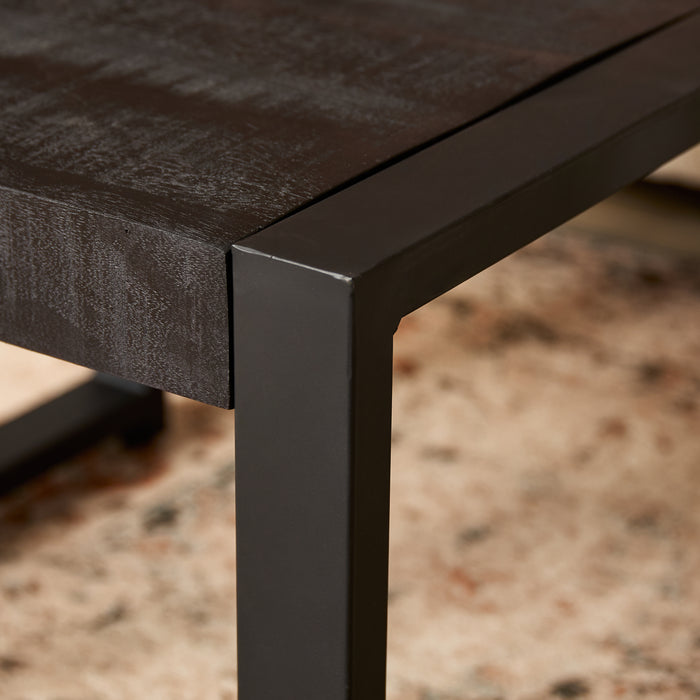 Bijzettafel Boaz Black | 60 cm