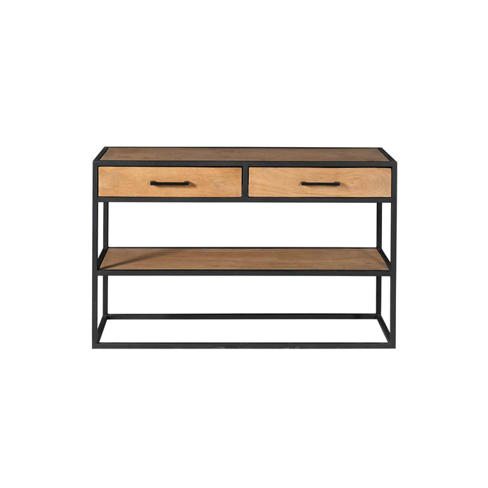 Sidetable Denver | Mangohout en metaal