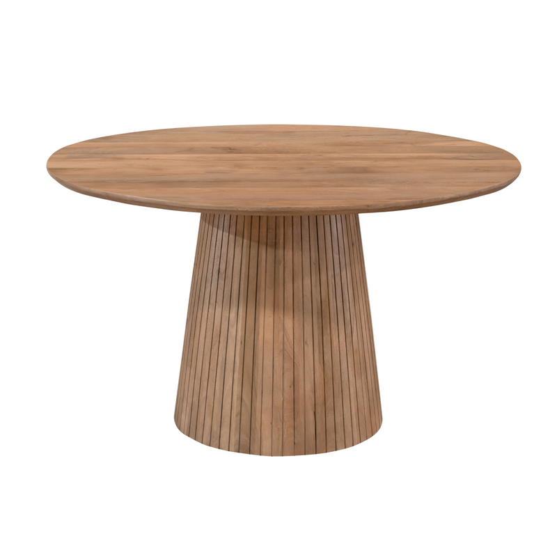 Eettafel Solana Naturel | Mangohout | Rond