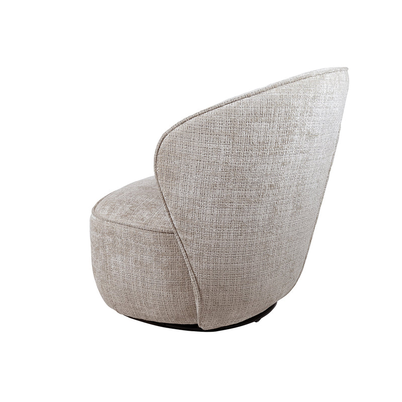 Fauteuil Avi | Grijs | draaifauteuil 360 Cremona Taupe 04