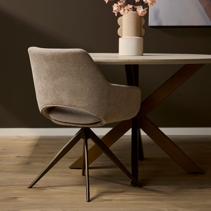 Eetkamerstoel Daisy | Beige