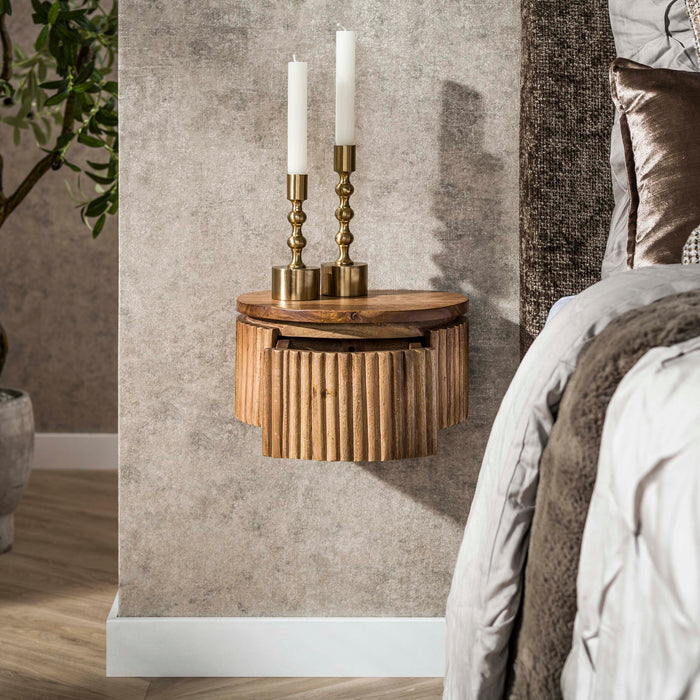 Nachtkastje Wave XS rond 1L