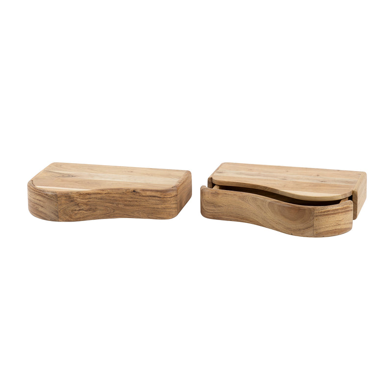 Nachtkastjes Organic L+R set/2