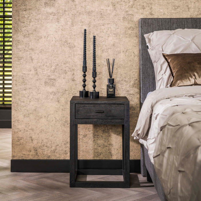 Nachtkastje Black Square 1L