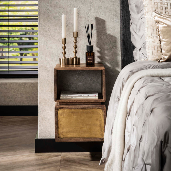 Nachtkastje Brass XS 1L