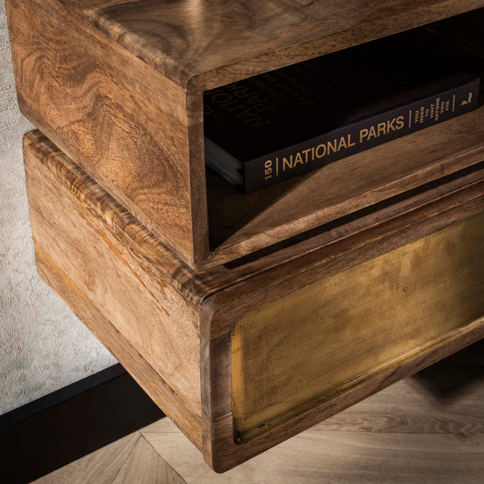 Nachtkastje Brass 1L