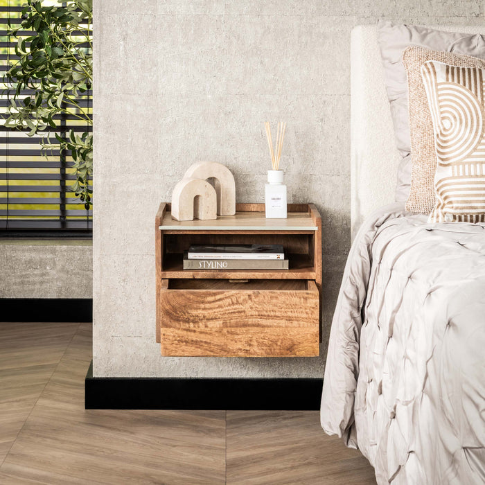 Nachtkastje Nuovo open vak 1L