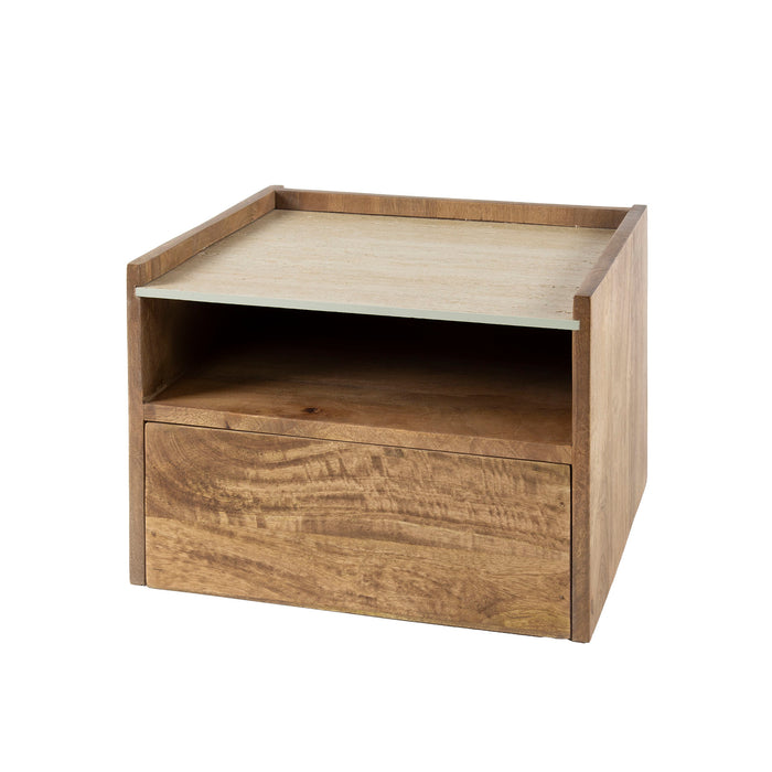 Nachtkastje Nuovo open vak 1L