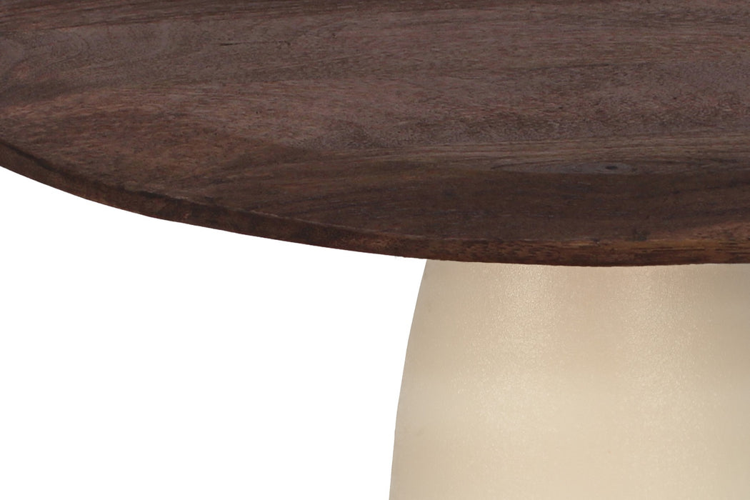 Eettafel Marron | Mangohout | Organisch | 140cm