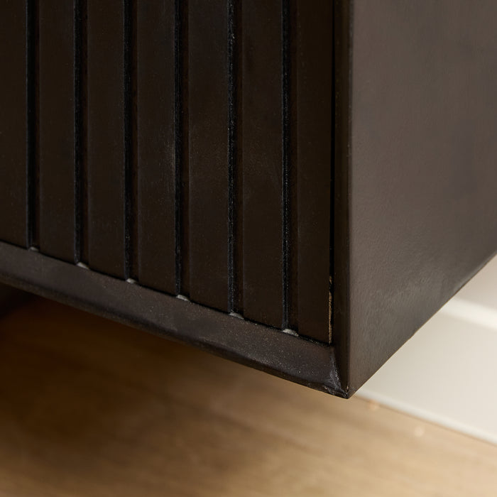 Zwevend tv meubel Madison Black | 120 cm