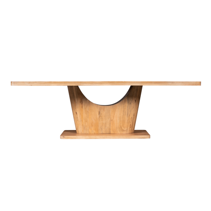 Eettafel Voco Naturel | Mangohout | Deens Ovaal | 240cm