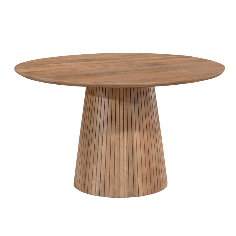 Eettafel Solana Naturel | Mangohout | Rond