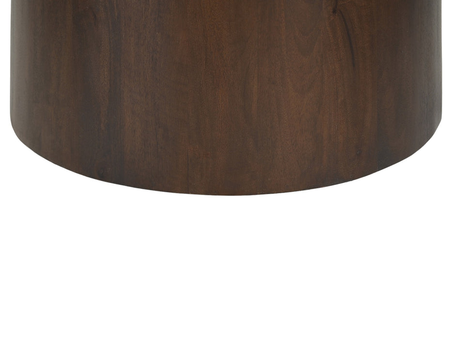 Eettafel Bottecino | Mangohout | Rond | 130cm