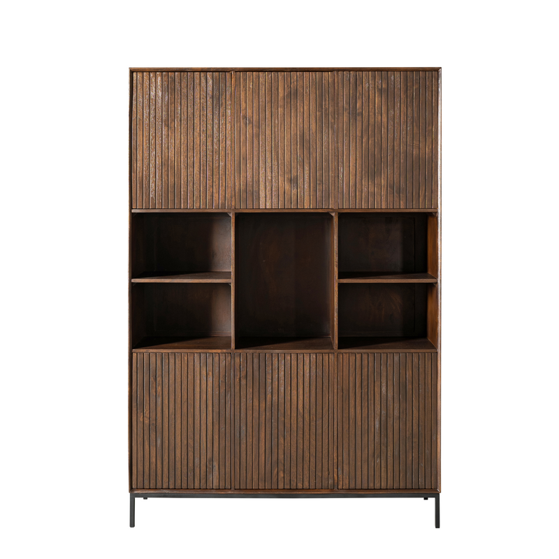 Vakkenkast Madison XL Brown| 135 cm