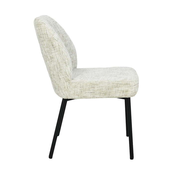 Eetkamerstoel Tess | Cream