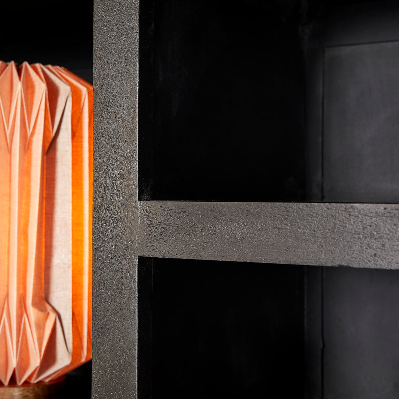 Vakkenkast Brussel Black XL | 160 cm