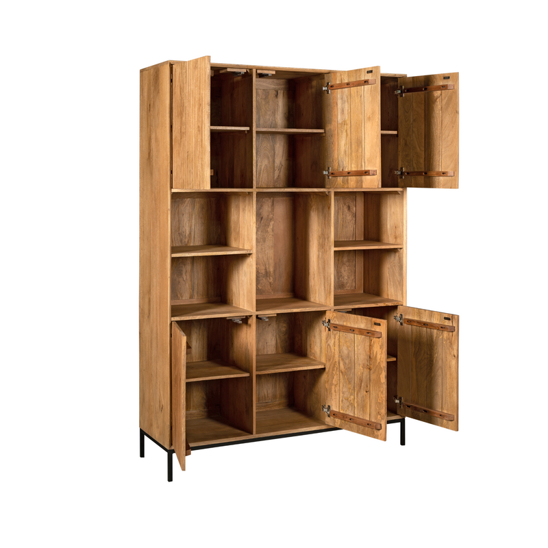 Vakkenkast Madison XL Natural | 135 cm