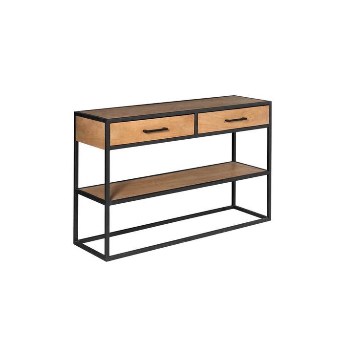 Sidetable Denver | Mangohout en metaal