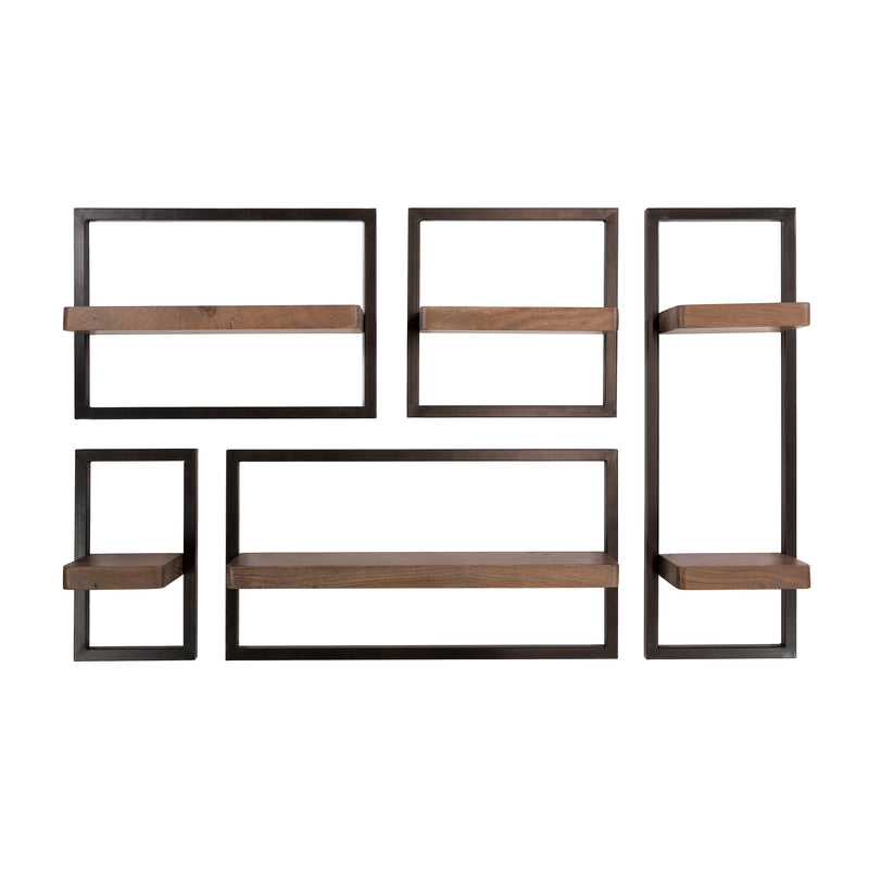 Wandschap Carve set/5