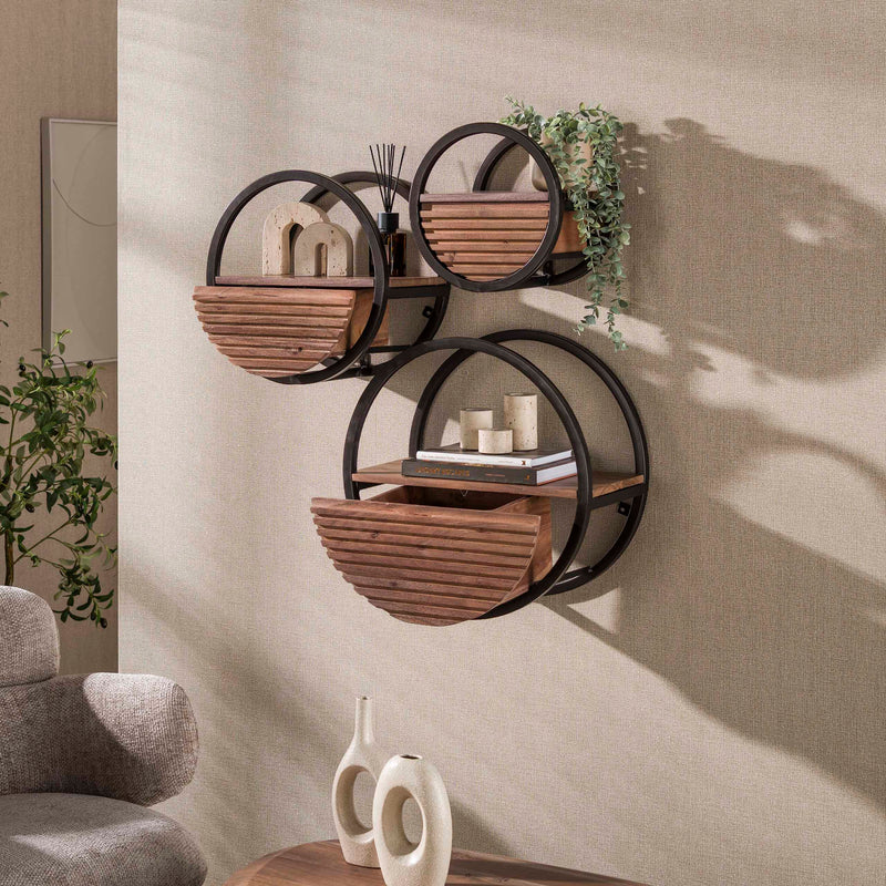 Wandschap Circular 1L Ø50