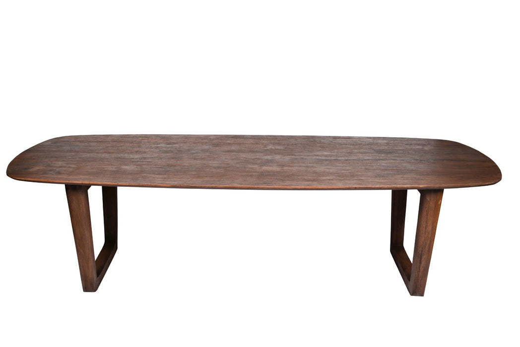 Eettafel Cortez | Mangohout | Rechthoek | U-poot 270 cm