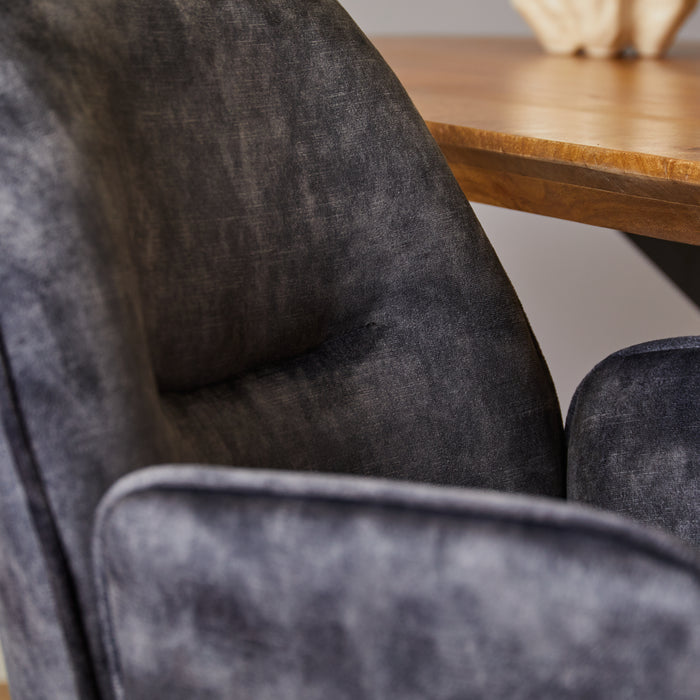 (Prijs per 2) Eetkamerstoel Nova | Antraciet