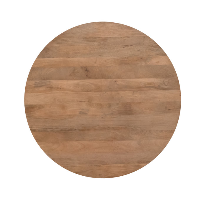 Eettafel Solana Naturel | Mangohout | Rond