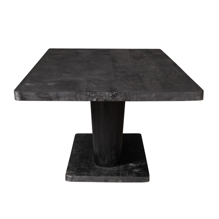 Eettafel Voco Black | Mangohout | Deens Ovaal | 240cm