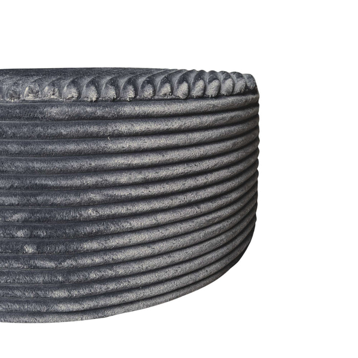 My Sofa Hocker | Rond | 80 cm | Tilia 85 | Antraciet