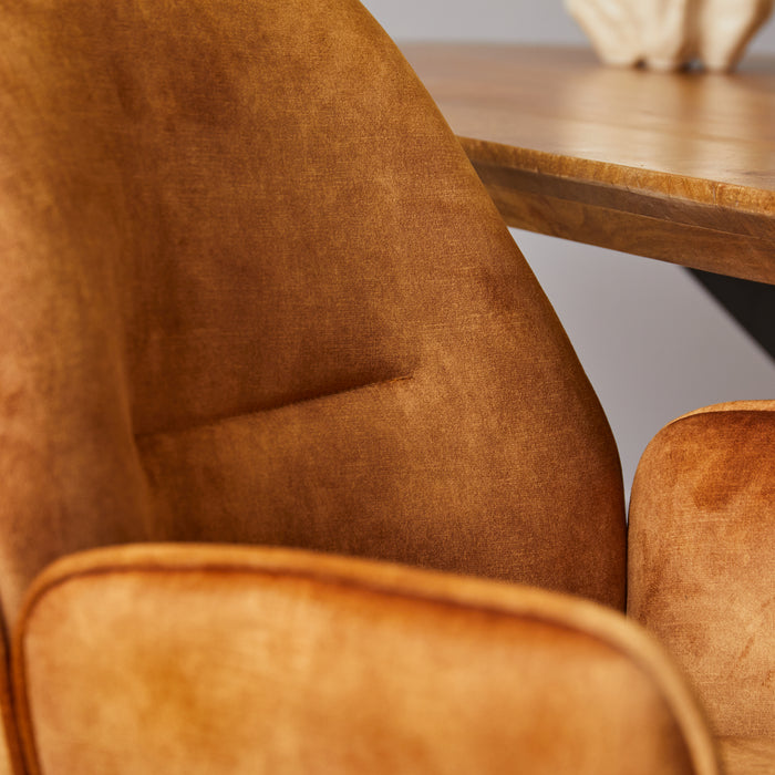 (Prijs per 2) Eetkamerstoel Nova | Gold