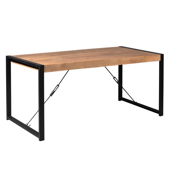 Eettafel Barkley | Mangohout | Rechthoek | U-poot | 180×90