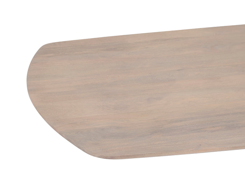 Salontafel Deens | ovaal 120, Mango Ashblond