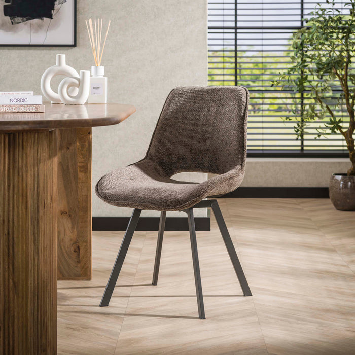 Stoel Swivel draaibaar Taupe